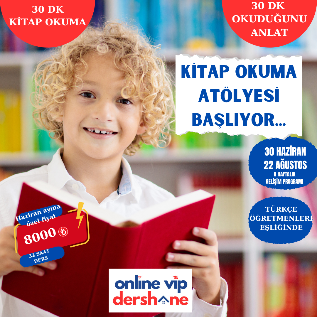 YAZ KİTAP OKUMA  ATOLYESİ